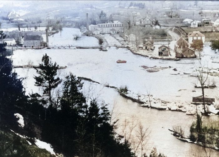 Credit River, Flood 1912