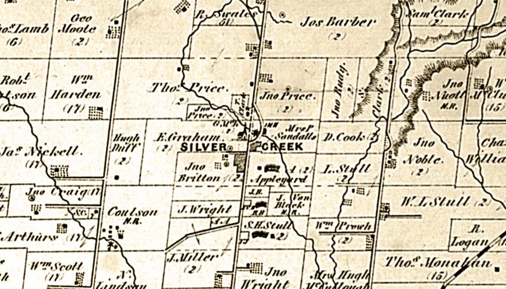 Silver Creek aout 1800