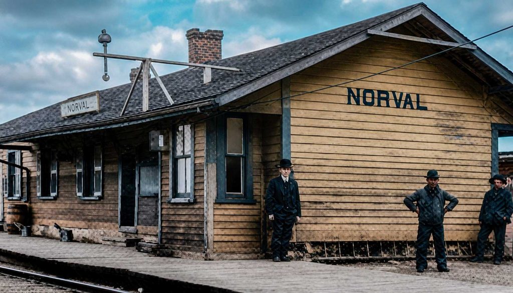 Norval-Train-station-1900 - GeorgetownOn Magazine Norval Train Station 1900
