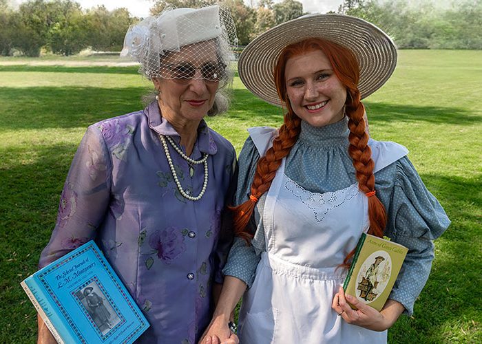 Lucy Montgomery and Anne