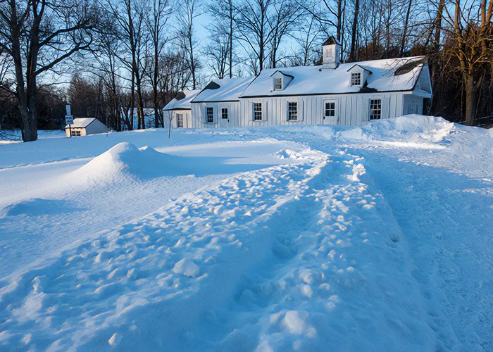 Scotsdale Farm in winter