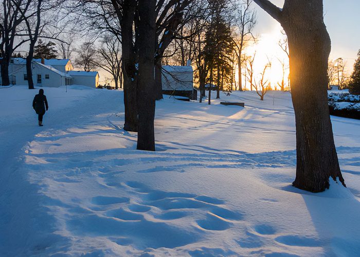 Scotsdale Farm in winter
