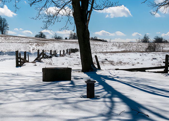 Scotsdale Farm in winter