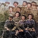 Halton Volunteers preparing for Fenian Raids c.1865