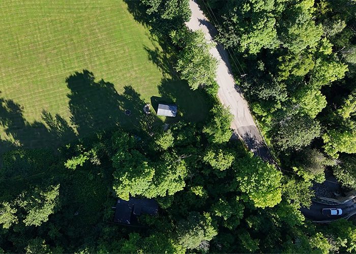 Silver Creek. The land where William McClure built his sawmill.