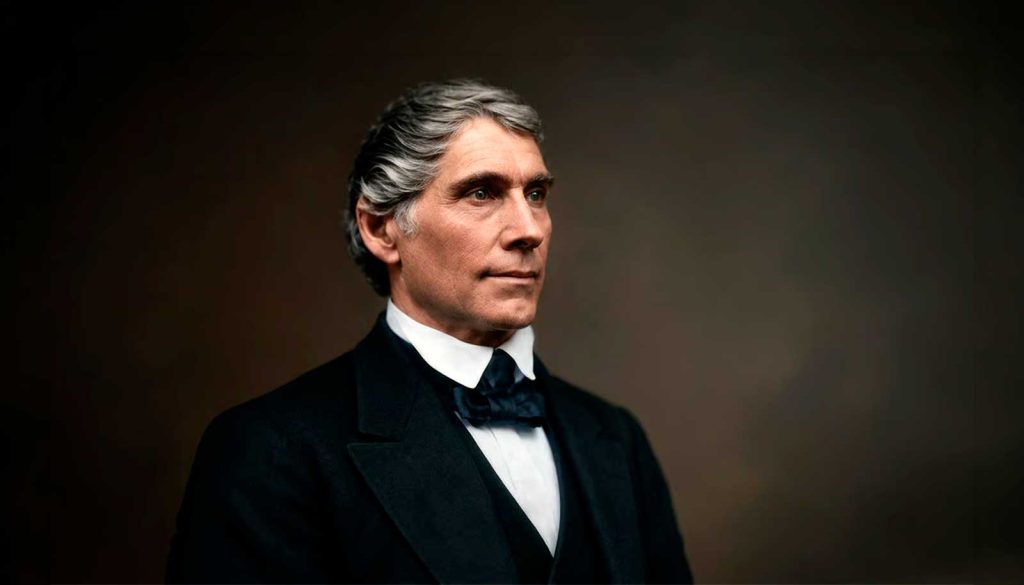 George Kennedy (1799-1870) by Sarah Kennedy. Reconstructed original.