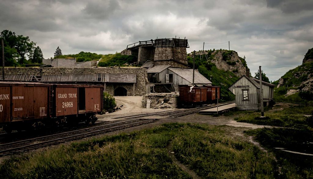 Limehouse Lime Kiln, GTR Station 1915