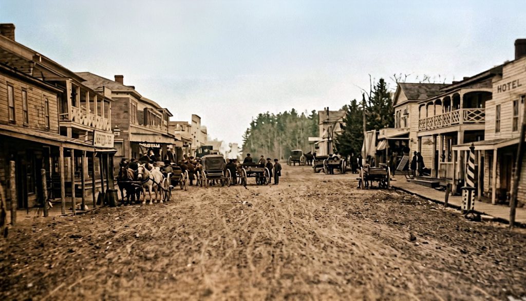 georgetown-main-street-1870 - GeorgetownOn Magazine Georgetown Main Street 1870