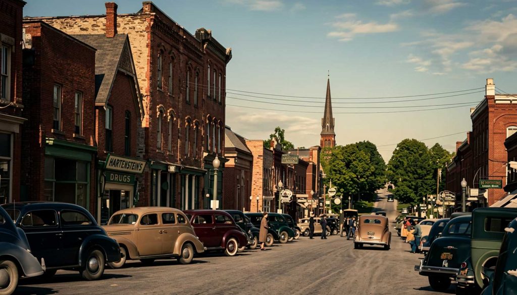 georgetown-main-street-30-50 - GeorgetownOn Magazine Georgetown Main Street 50s