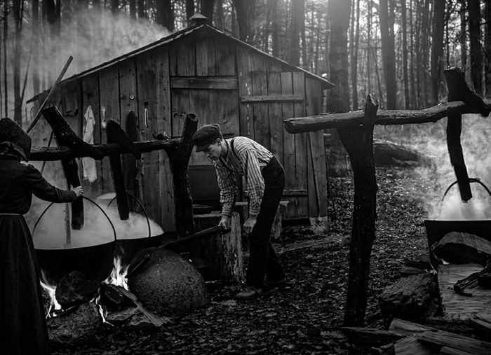 Maple syrup. Short history