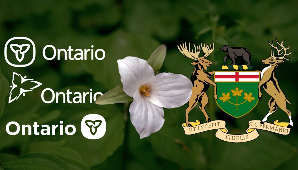 Trillium ontario symbols