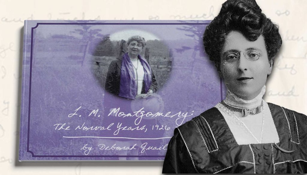 Montgomery-The-Norval-Years - GeorgetownOn Magazine Book cover for 'J. M. Montgomery: The Naval Years, 1926' with a vintage portrait over a purple background.