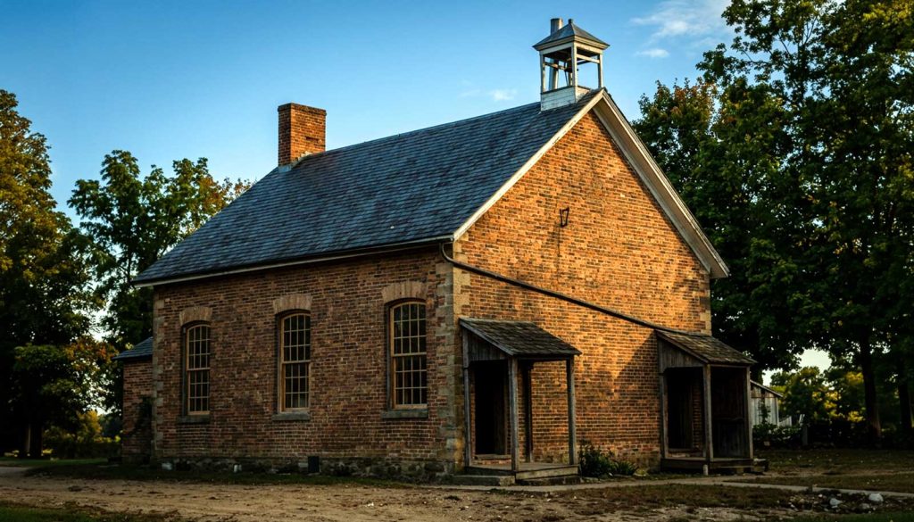 Stewarttown. Public school