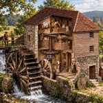 Water mill 19 century
