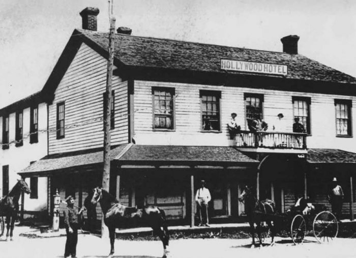 Norval and Hollywood hotel. 1910
